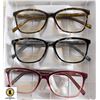 Image 1 : FOSTER GRANT LADIES READING GLASSES 3 PK +3.00