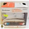 Image 1 : BROOKSTONE SIZE: QUEEN 84 X 90 HEATED BLANKET