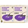 Image 1 : NEW GEMS WIRELESS PHONE QI CHARGER 2 PACK