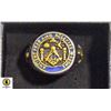 Image 1 : NEW MENS FREE MASON RING SIZE 11