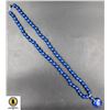 Image 1 : #45-NATURAL LAPIS LAZULI NECKLACE, PENDANT 18"/8M