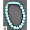 Image 1 : #32-NATURAL BLUE TURQUOISE BRACELET