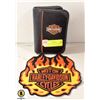 Image 1 : LARGE HARLEY PATCH & HARLEY WALLET