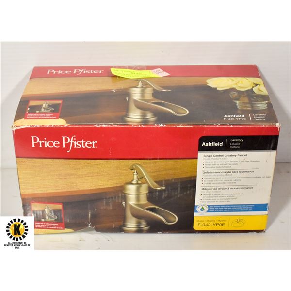 PFISTER PRICE ASHFIELD LAVATORY FAUCET SET IN