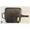 Image 1 : 12 INCH RECTAGLE LODGE CAST IRON PAN-ESTATE