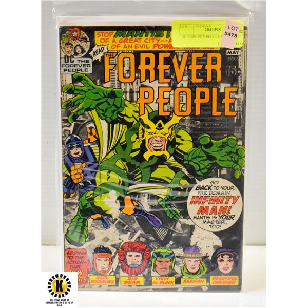 DC FOREVER PEOPLE #2 COMIC