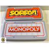 MONOPOLY & SORRY ROAD TRIP GAME