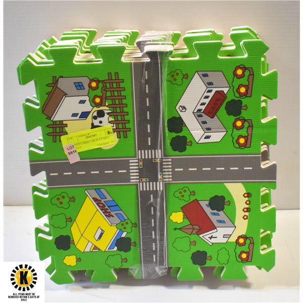 SYTROFOARM CAR PLAY MAT PUZZLE