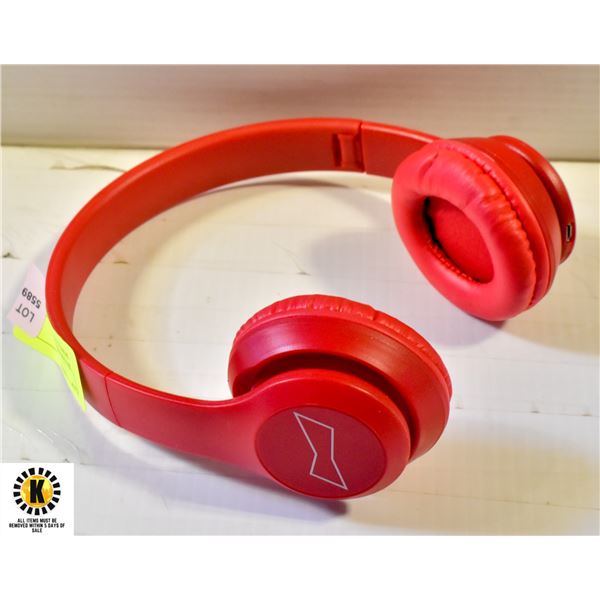 BUDWISER HEAD PHONES - WIRELESS