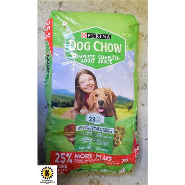 20KG BAG OF PURINA DOG FOOD