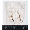 Image 1 : NEW COW THEME DROP EARRINGS