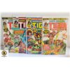 Image 1 : MARVEL CHILLERS FEATURING TIGRA #4-7 COMIC LOT