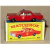 Image 1 : Matchbox #59 Fire Chief Car