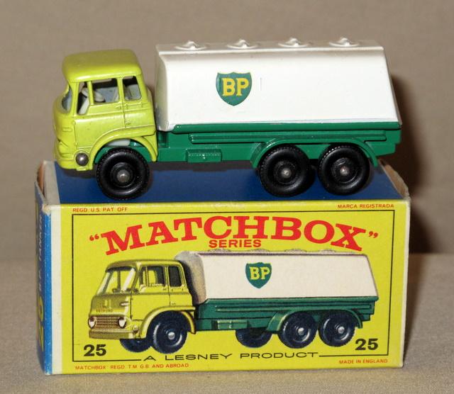 MATCHBOX - N°25 - PETROL TANKER - ARAL MATCHBOX - N°25 - PETROL TANKER - ARAL