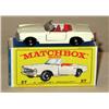 Image 1 : Matchbox #27 Mercedes-Benz 230SL Convertible in white