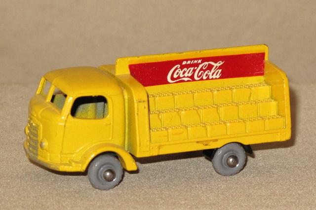 matchbox coca cola truck