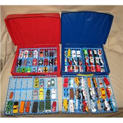 (2) Cases full of Matchbox, Hotwheels & other cars