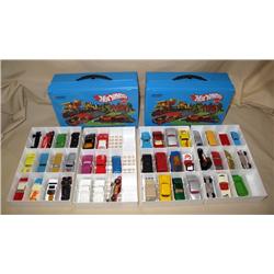 (2) Cases full of Matchbox, Hotwheels & other cars