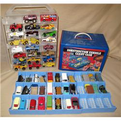 (2) Cases full of Matchbox, Hotwheels & other cars