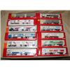 Image 1 : (12) HO Scale Semi Trucks--all different
