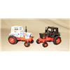 Image 1 : (2) Custom Case 1/64th Tractors--Black Knight & Spirit of '76