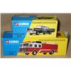 Image 1 : (2) Corgi Classics Fire Trucks--'57 Chevy & Rescue