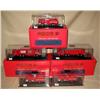 Image 1 : (5) Code 3 1/64th Scale NY City Fire Trucks & Shelf