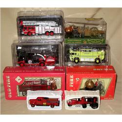 (8) Misc Fire Small Fire Trucks