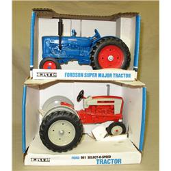 (2) Tractors--Fordson Super Major & Ford 981