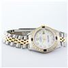 Image 5 : Rolex Ladies 2T 26 MOP Diamond & Sapphire Datejust