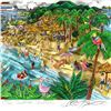 Image 2 : Our Caribbean Vacation (Black) by Fazzino, Charles