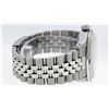 Image 3 : Rolex Mens Stainless Steel Meteorite Diamond And Sapphire Datejust Wristwatch 36