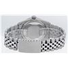 Image 5 : Rolex Mens Stainless Steel Meteorite Diamond And Sapphire Datejust Wristwatch 36