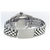 Image 6 : Rolex Mens Stainless Steel Meteorite Diamond And Sapphire Datejust Wristwatch 36