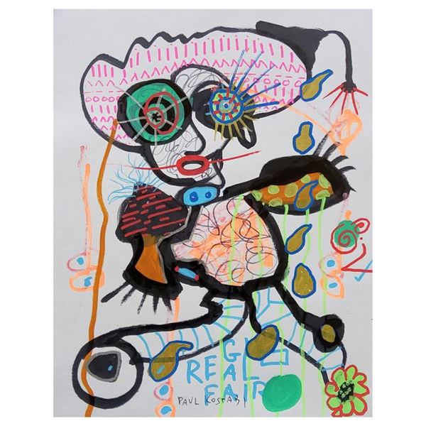 Forgetting What I am Rebeling Against by Kostabi Original