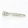 Image 6 : Antique Art Deco Platinum 0.46 ctw Old European VS Diamond Engagement Promise Ri