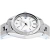Image 7 : Rolex Ladies Stainless Steel Silver Index Oyster Band 26MM Datejust Wristwatch