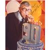 Image 1 : George Burns signed 90th Birthday party signed photo