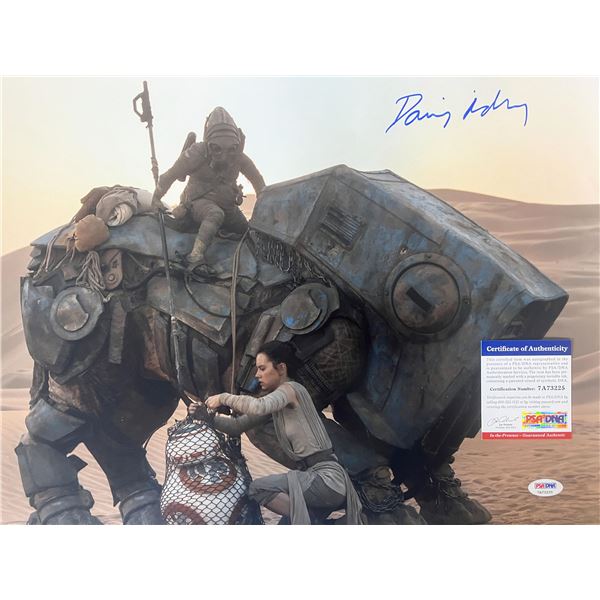 Star Wars Daisy Ridley signed movie photo - PSA/DNA