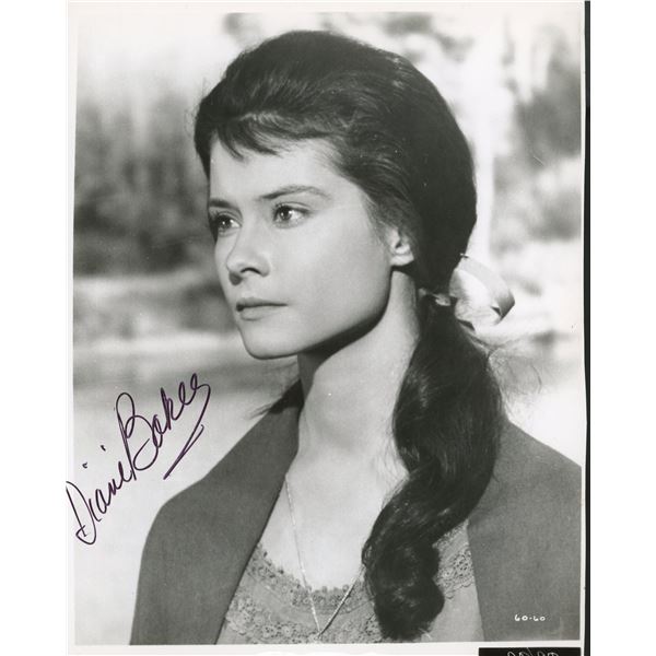 Diane Baker signed photo