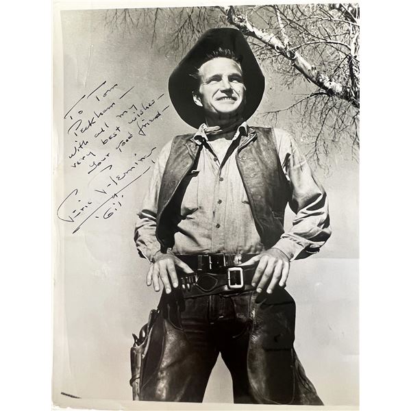 Rawhides Eric Fleming signed photo