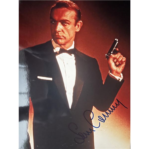 James Bond Sean Connery signed movie photo
