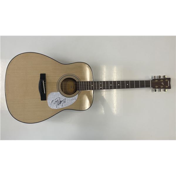 Hank Williams Jr. signed acoustic guitar- PSADNA