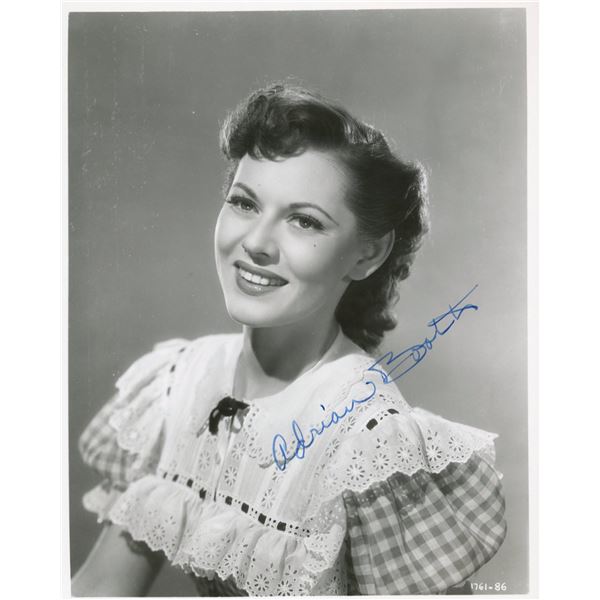 Adrian Booth signed photo