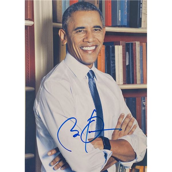 Barack Obama signed photo