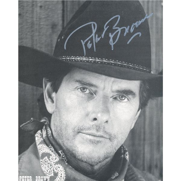 Peter Brown signed photo