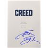Image 1 : Creed Sylvester Stallone signed script cover photo