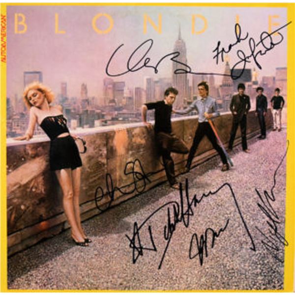 Blondie signed Autoamerican album