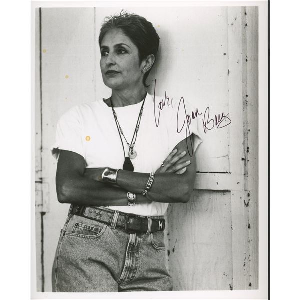 Joan Baez signed photo