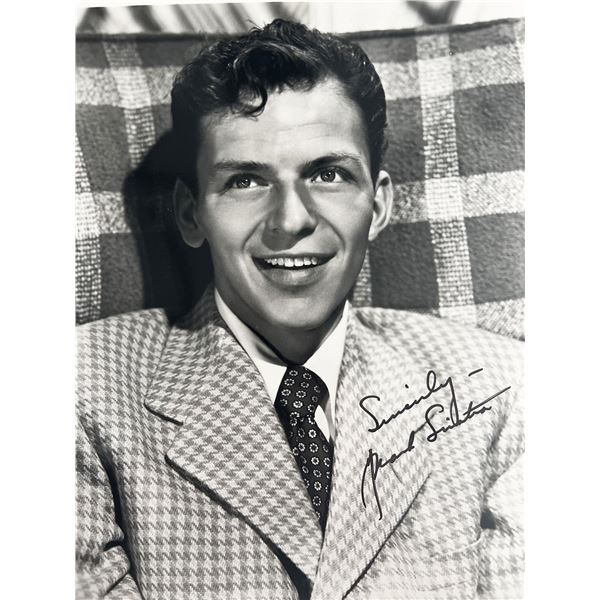 Frank Sinatra signed photo